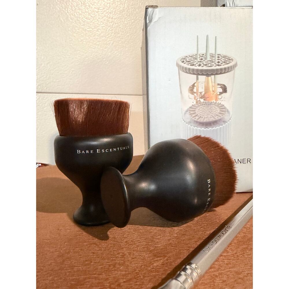 Bare Escentuals bareMinerals Full Coverage Kabuki Powder Makeup Brush NWOT